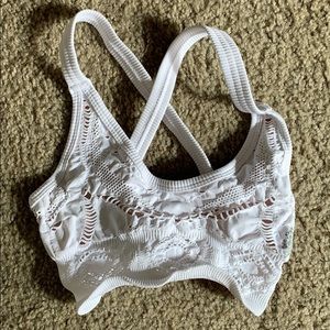 Free people crochet bra